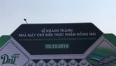 $7 million food processing plant opened in Dong Nai province