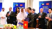 Công ty CP Tập đoàn Xây dựng Hòa Bình ký kết liên doanh làm tổng thầu các dự án của Chính phủ Kuwait