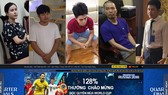 上圖:被扣留的5名嫌犯。下圖:足球賭網截圖。(圖源:PLO)