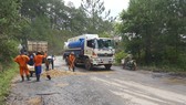 Khắc phục tạm thời tình trạng xuống cấp đường cửa ngõ Đà Lạt