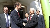 Thị trưởng Verseghi - Nagy Miklós đón Tổng Bí thư Nguyễn Phú Trọng