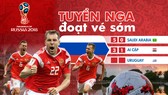 Quà tặng bạn đọc: Poster World Cup 2018 Tuyển Nga đoạt vé sớm (poster khổ lớn)
