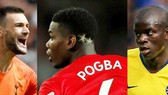 Hugo Lloris, Paul Pogab và N'Golo Kante