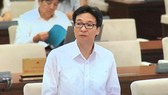 Phó Thủ tướng Vũ Đức Đam phát biểu tại phiên họp