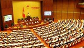 Quang cảnh một phiên họp của Quốc hội tại kỳ họp thứ 6