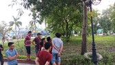 Khu vực phát hiện thi thể người đàn ông. Ảnh: ĐAN NGUYÊN