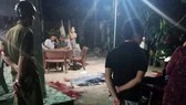 Công an có mặt ở hiện trường. Ảnh: CHÍ THẠCH