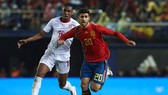 Marco Asensio trong màu áo tuyển Tây Ban Nha