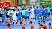 CLB Thái Sơn Nam đoạt cú ăn 3 ở mùa giải năm ngoái. Ảnh: ĐỨC DUY