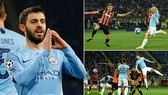 Shakhtar Donetsk - Man City 0-3: David Silva, Laporte, Bernando Silva mở hội 3 sao