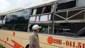 Hiện trường mới nhất xe du lịch bị tấn công tại Quảng Bình hôm 20-9