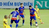 Đội Cần Thơ đang ở cuối bảng xếp hạng. Ảnh: DƯƠNG THU