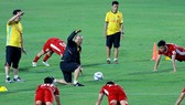 Đội tuyển Việt Nam tích cực chuẩn bị cho AFF Cup 2018. Ảnh: MINH HOÀNG