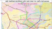 Ho Chi Minh City metro project map (Source: baoxaydung.com.vn)