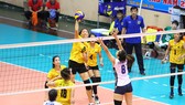 Ngọc Hoa (9) chính là linh hồn trong lối chơi của VTV Bình Điền Long An. Ảnh: PHÚC NGUYỄN