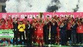 Đội tuyển Việt Nam lên ngôi vô địch ở AFF Cup 2018.