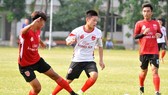 Đội trẻ Long An với lực lượng từ các lứa U21 và U19. Ảnh: Anh Tuấn