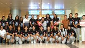 BTC giải chào mừng đội tuyển U.23 Thái Lan đến tham dự. Ảnh: PHÚC NGUYỄN