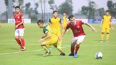 Phố Hiến tiếp tuc cuộc đua sau chiến thắng 2-0 trước Đắk Lắk. Ảnh: Minh Hoàng
