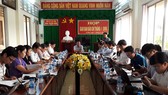 Cuộc họp giao ban báo chí tháng 8-2018
