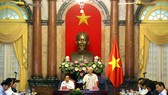 Tổng Bí thư, Chủ tịch nước Nguyễn Phú Trọng gặp Đoàn Chủ tịch Ủy ban Trung ương MTTQ Việt Nam