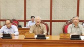 Tổng Bí thư, Chủ tịch nước Nguyễn Phú Trọng chủ trì họp Bộ Chính trị