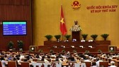 Law on Cyber Security was adopted at the fifth meeting of the 14th National Assembly with 86.86 percent of approval votes (Photo: VNA)