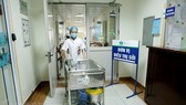 The isolated area for measles patients at Hanoi's Hospital of Pediatrics (Photo: VNA)