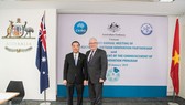 Mr Craig Chittick Australian Ambassador to Vietnam and H.E. Mr Chu Ngoc Anh, Minister of Science and Technology at the launch of Aus4Innovation program (Photo: Courtesy of Australian Embassy )