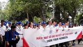 Over thousands of Hanoians participate in walking for heart’s health