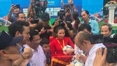 Ông Park Hang-seo đến người hâm mộ Quảng Ngãi