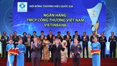 VietinBank lần thứ 5 liên tiếp đạt giải Thương hiệu Quốc gia VietinBank lần thứ 5 liên tiếp đạt giải Thương hiệu Quốc gia