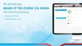 SCB chính thức ra mắt chức năng quản lý tài chính cá nhân trên SCB Internet banking