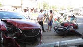 Hiện trường vụ tai nạn