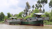 Bắt 2 đối tượng khai thác cát trái phép