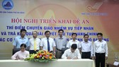 Các sở ngành, quận huyện TP Đà Nẵng ký kết thực hiện thí điểm đề án