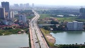 A view of the extension of Le Van Luong Street in the urban district of Thanh Xuan, southwest of Hanoi. (Photo: VNA/VNS)