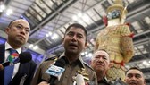 Immigration chief Surachate Hakparn spoke during a news conference on January 11 (Photo: Reuters)