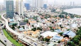 The above ground stretch of Ben Thanh-Suoi Tien metro line (Photo: SGGP)