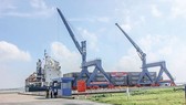 A seaport in the Mekong Delta (Photo: SGGP)