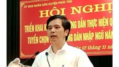 Hà Nội cách chức bí thư, kỷ luật chủ tịch, phó chủ tịch huyện Phúc Thọ