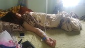Chi A. trong trạng thái hoảng loạn, suy nhược cơ thể sau khi xảy ra vụ việc