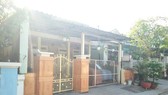 Ngôi nhà nơi xảy ra vụ ông Hưng đánh người. Ảnh: T.L.