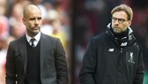 Jurgen Klopp (phải) thật sự giỏi hơn Pep Guardiola? Ảnh: Getty Images