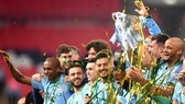 Man.City đã bảo vệ thành công danh hiệu Cúp Liên đoàn. Ảnh: Getty Images