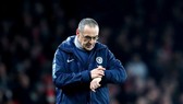 Thời điểm HLV Maurizio Sarri nói lời chia tay Chelsea xem ra đã đến rất gần. Ảnh: Getty Images