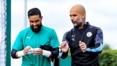 HLV Pep Guardiola đã sẵn sàng bắt tay chuẩn bị nỗ lực vô địch Anh 3 mùa liên tiếp.