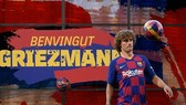 Antoine Griezmann chính thức ra mắt ở Barcelona. Ảnh: Getty Images