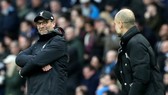 HLV Jurgen Klopp chính thức khởi động “cuộc chiếm tâm lý” với đồng nghiệp Pep Guardiola. Ảnh: Getty Images