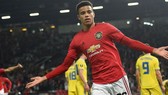Mason Greenwood giải cứu Man.United khỏi trận hòa sốc. Ảnh: Getty Images